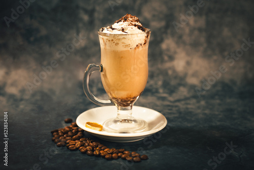 Schilderij op canvas CAFE FRIO FRAPUCCINO