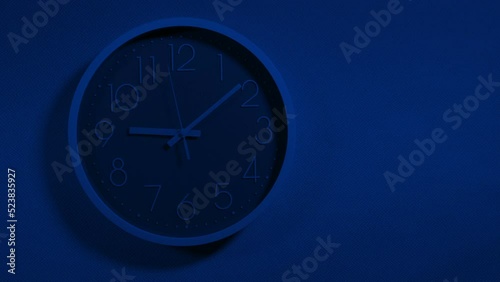 Wallpaper Mural Wall Clock After Nine At Night Torontodigital.ca