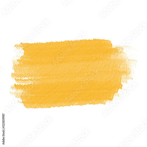 yellow watercolor shape