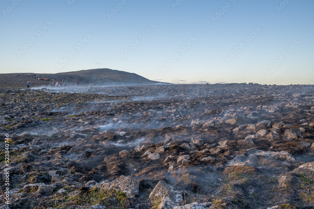 Fagradalsfjall Volcano site