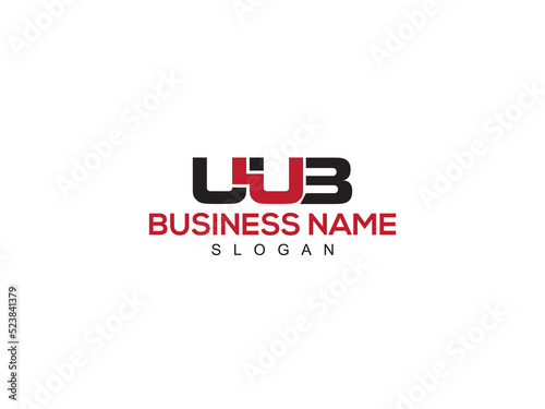 Premium UUB Logo Icon Vector, Creative uub Logo Letter Design With Colorful Three Letter For Any Type Of Business