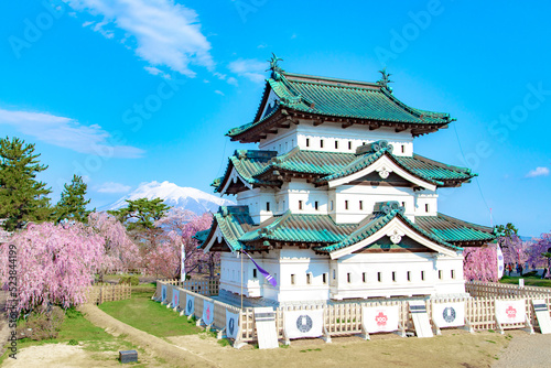 Hirosaki Castle, Chinese architecture, Landmark