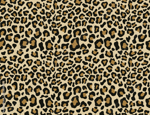  leopard print vector design animal seamless pattern