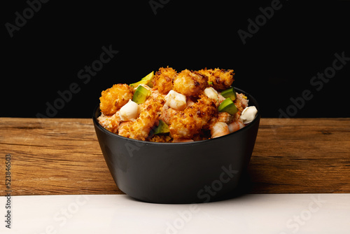 Foto Bowl con arroz y pollo