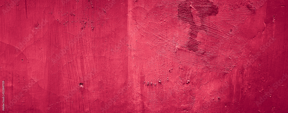 Obraz premium red abstract painted concrete wall texture background