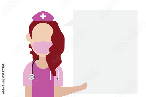 medico, dottoressa, sanità, messaggio, comunicazione