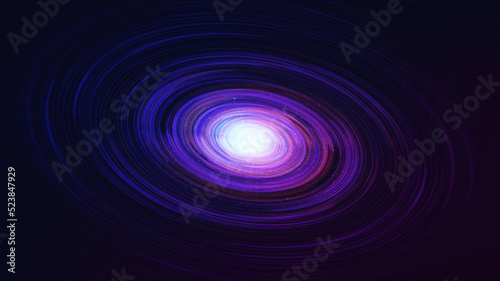 Super Nova interstella on Galaxy background with Milky Way spiral,Universe and starry concept desig,vector