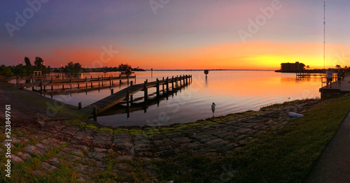 Sunrise at the boat ramp before the crowds arrive