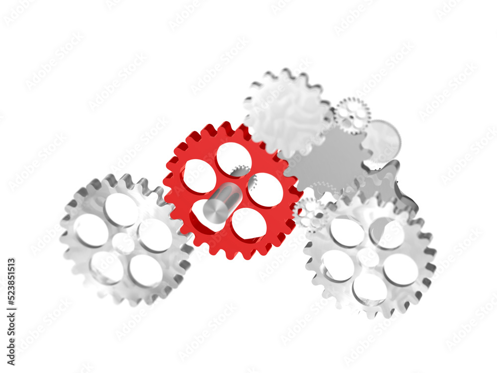 gear Technology setting concept background gear Technology setting concept background