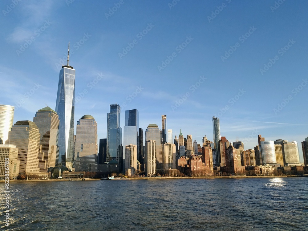 Obraz premium city skyline