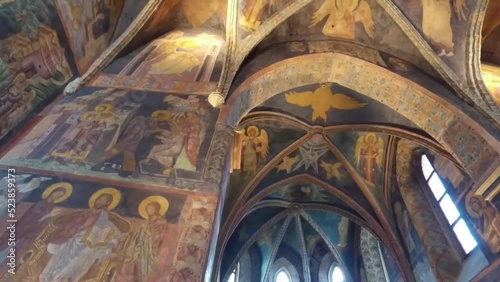 Byzantine frescos in Lublin, Poland