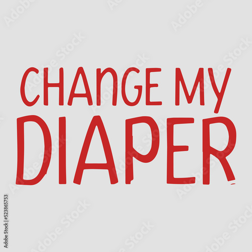 Change my diaper Text art