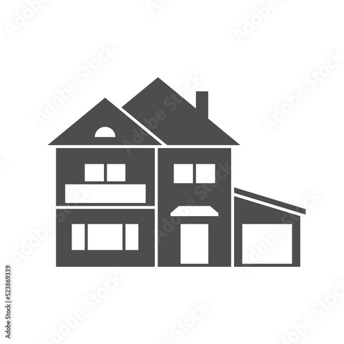 House or home glyph icon