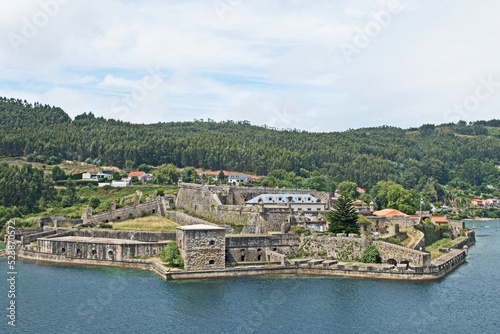 the San Felipe Castle which was used to protect the entrance to the anchorage and harbor of Ferrol, Spain. photo