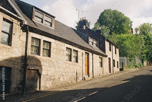 Former weaver's cottages, West Brae, Paisley, Scotland.
