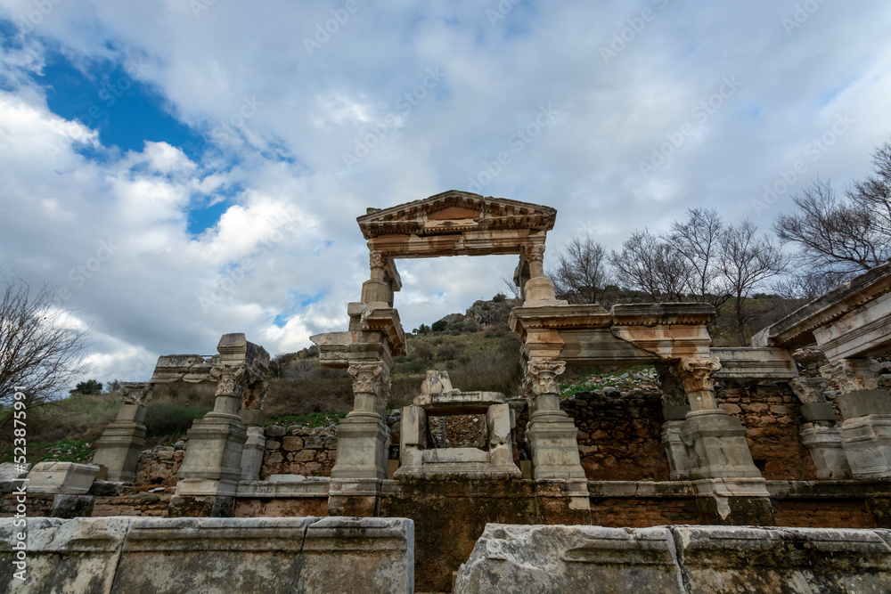 Ephesus unesco world heritage archaeological touristic destination 