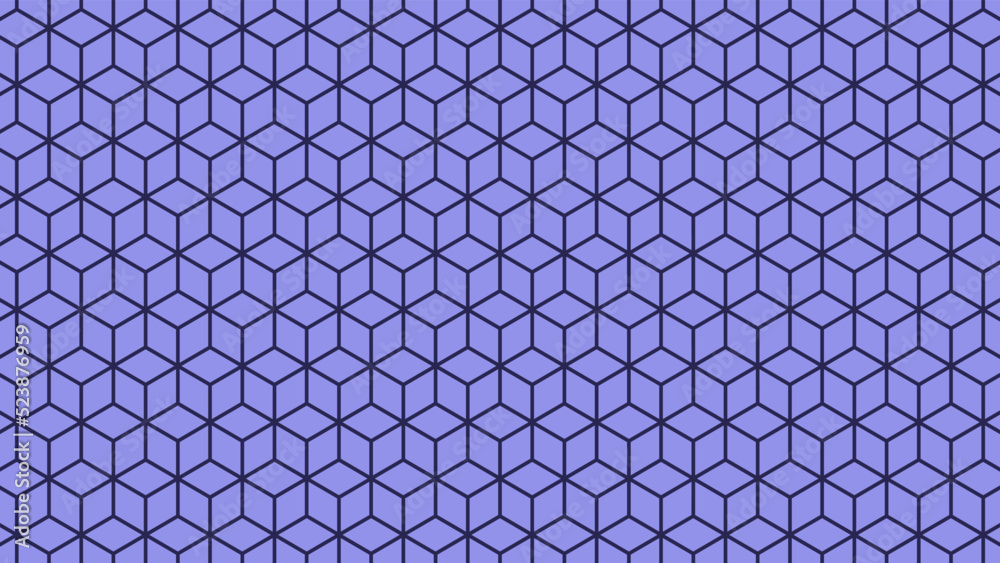 Fototapeta premium Geometric hexagon background 