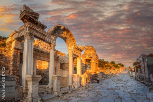 Ephesus unesco world heritage archaeological touristic destination 