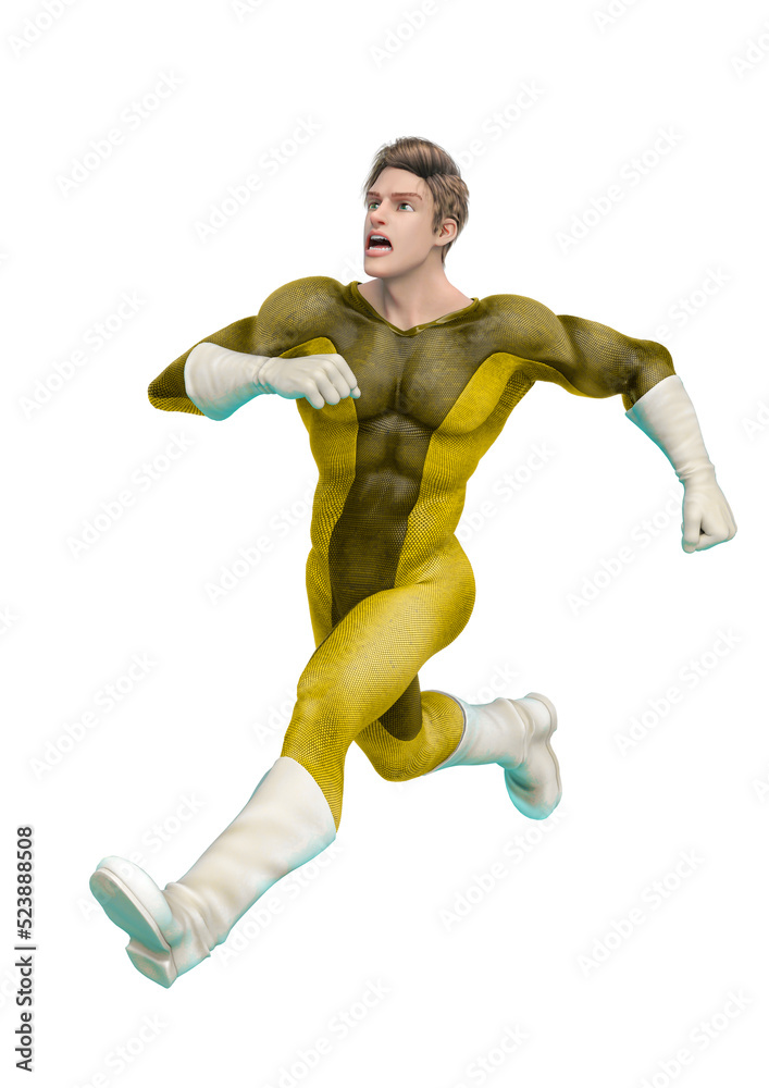 super power hero cartoon running a lot super power hero cartoon running a lot
