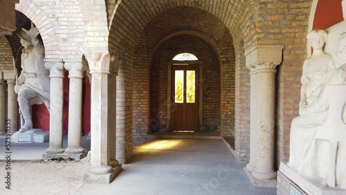 Door in Bori Castle Garden photo