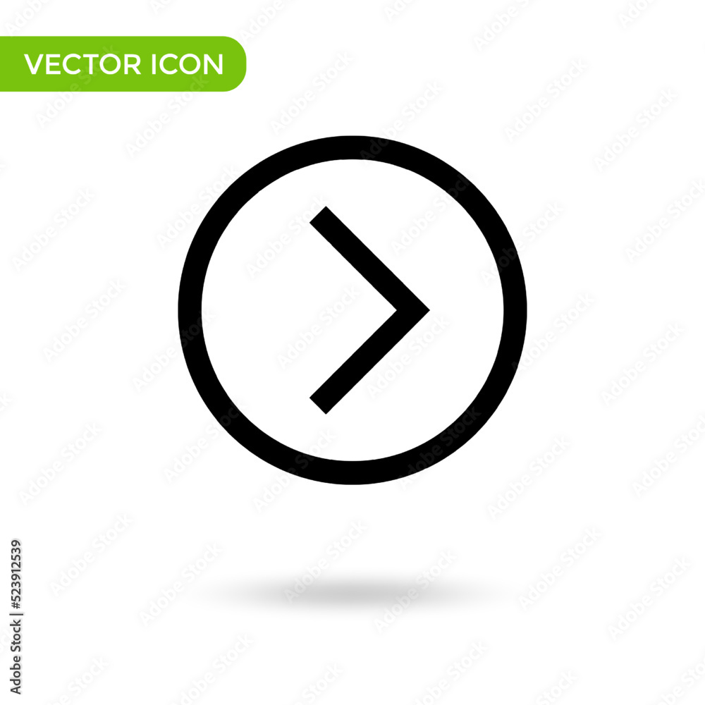 arrow side icon. minimal and creative icon isolated on white background. vector illustration symbol mark arrow side icon. minimal and creative icon isolated on white background. vector illustration symbol mark