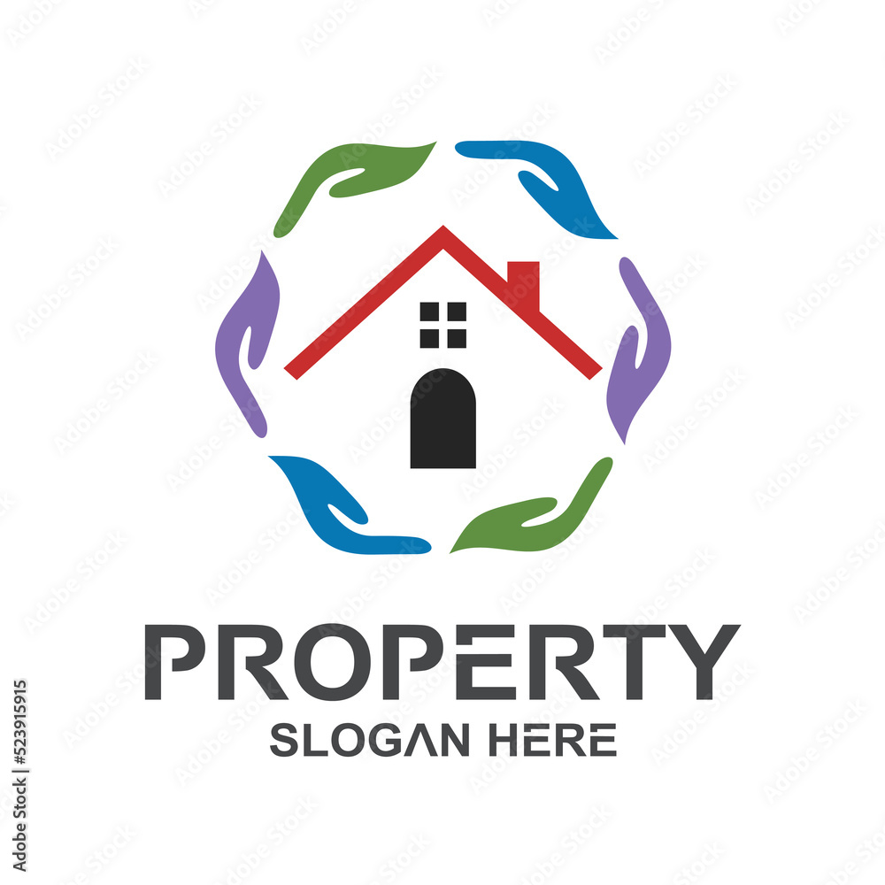 House and Property protection Logo Vector House and Property protection Logo Vector