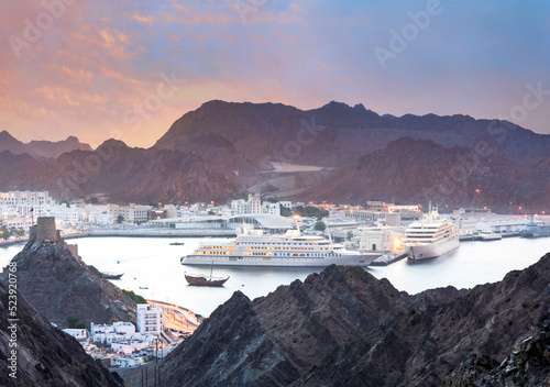 Mutrah Corniche, Muscat Governorate, Oman.