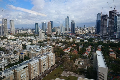 A view of central Netanya, Israel photo