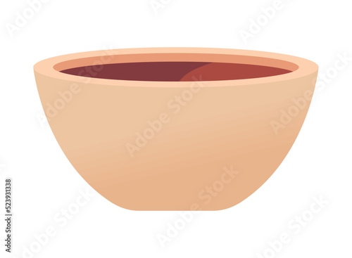 bowl with sauce