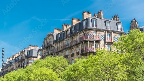 Fotografía Paris, beautiful building