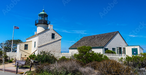 Old Point Loma Lighthouse in San Diego
