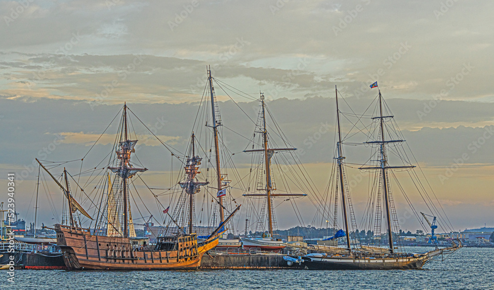 Fototapeta premium Maritime Museum and Historic Ships