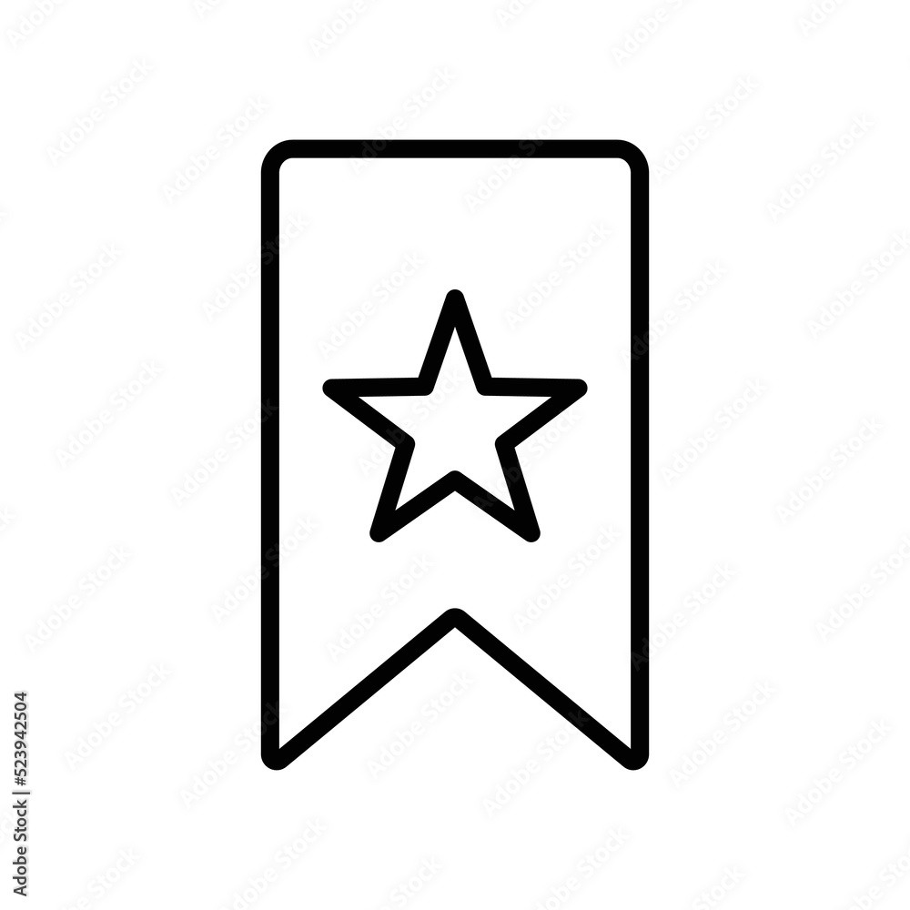 bookmark icon vector design template bookmark icon vector design template