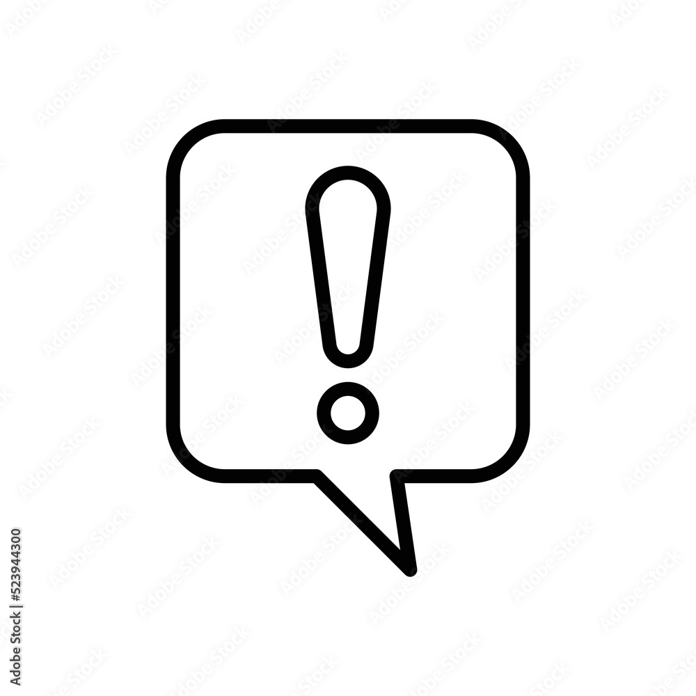 exclamation icon vector design template exclamation icon vector design template
