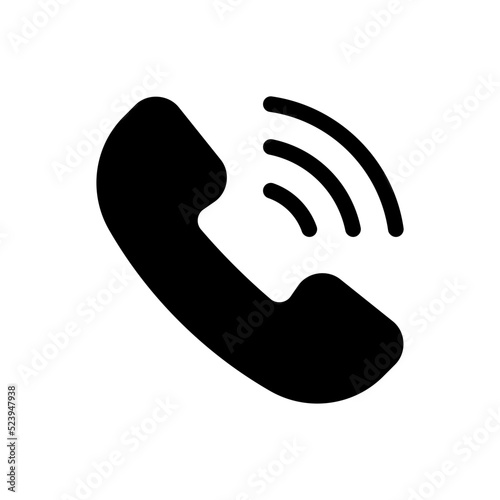 phone glyph icon