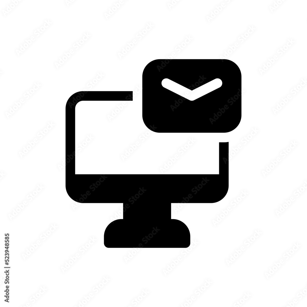 mail glyph icon mail glyph icon