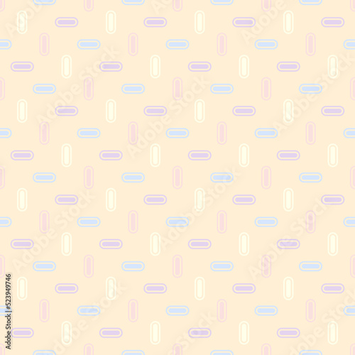 Rectangle seamless pattern. Abstract geometric background.