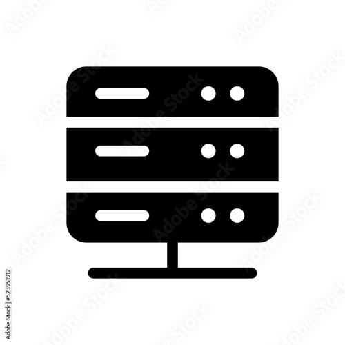 server glyph icon