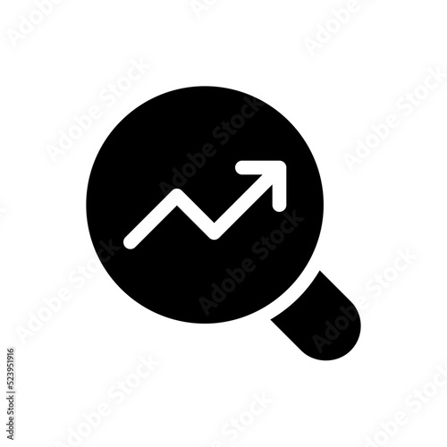 statistic glyph icon