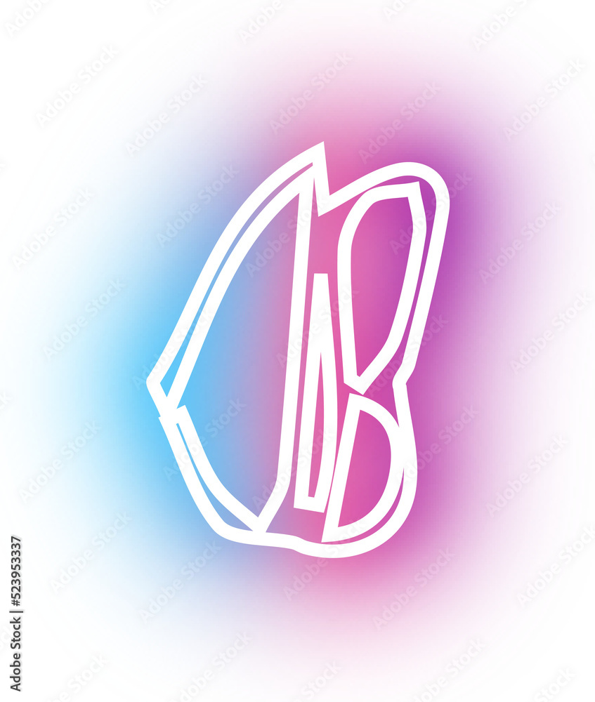 Collection of butterfly neon Collection of butterfly neon