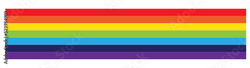 Rainbow color design element