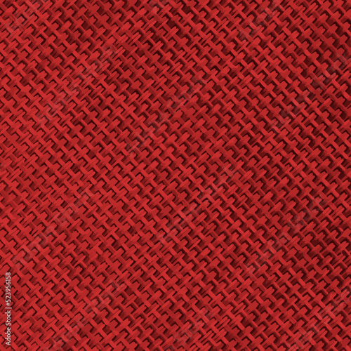 Fabric Texture - red distressed background. EPS10 vector illustration.