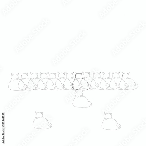 hand drawn illustration of a shoes