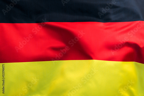 Close up of Germany flag background