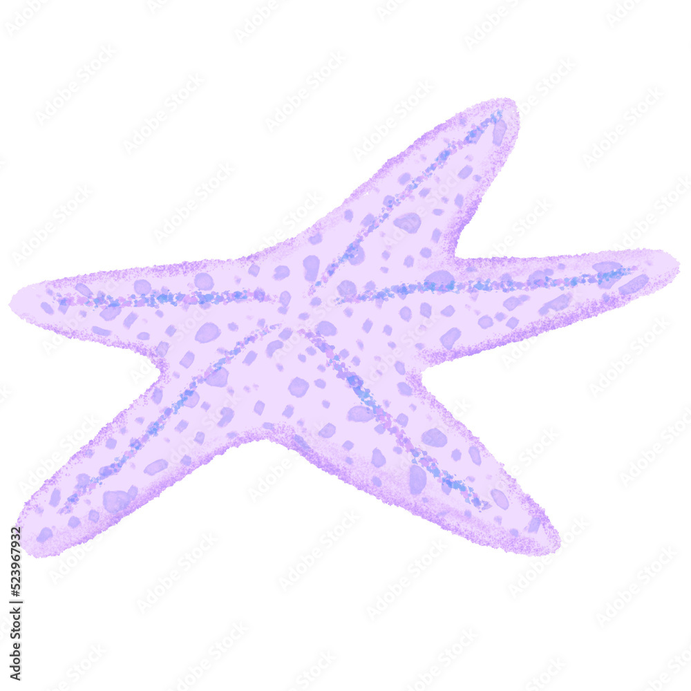 Starfish Watercolor Starfish Watercolor