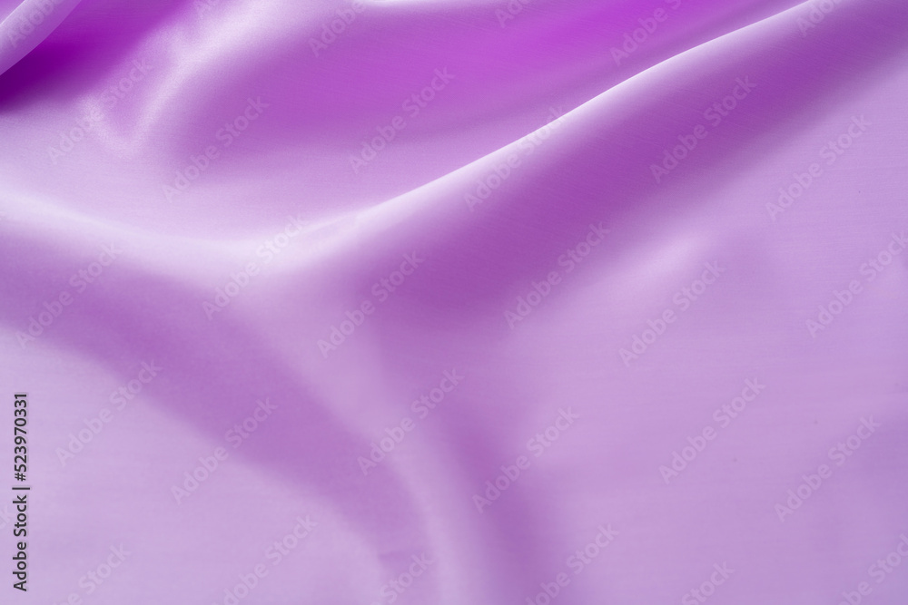 Close up of purple silk background Close up of purple silk background