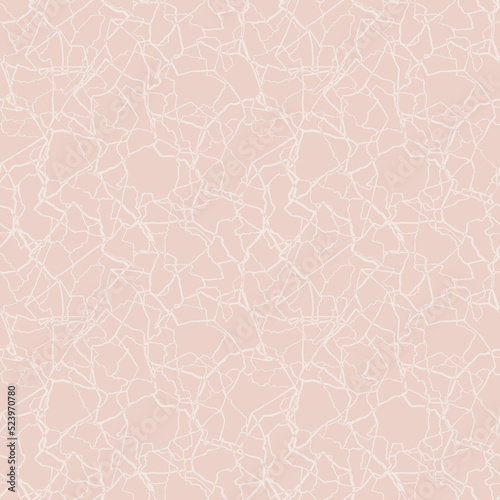 kintsugi art seamless pattern of shards fragments with thin lines in trendy dusty neutral colors palette.