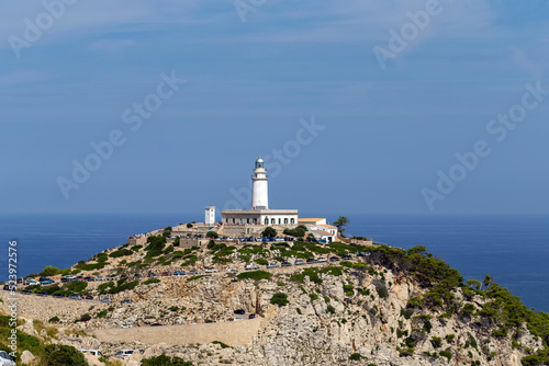 Lighthouse "Far de formentor" on the island of Mallorca in Spain