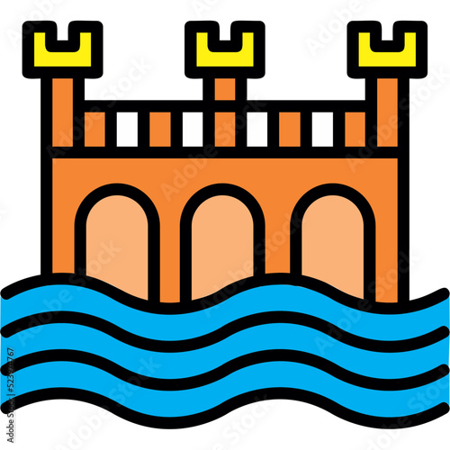 Water Bridge Icon