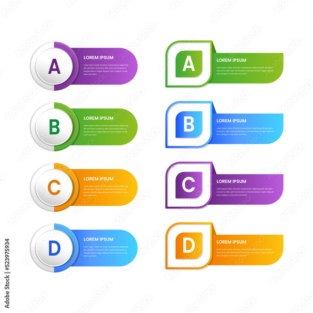 bussines infographic element for presentation